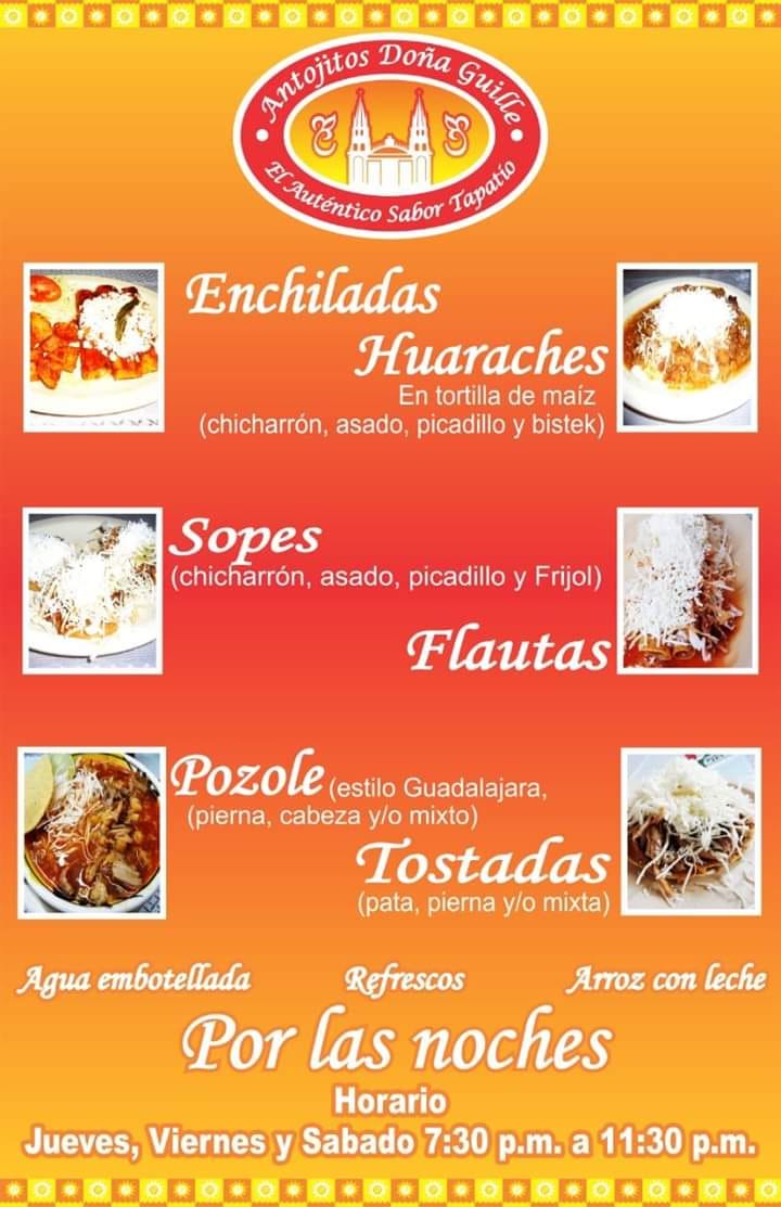Menu Noche