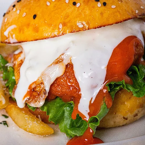 Hamburguesa Búfalo Cheese Chicken