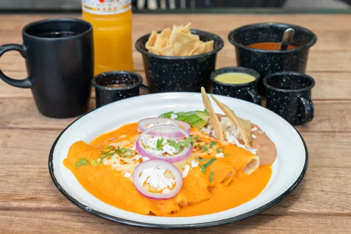 Enchiladas Poblanas o Habaneras