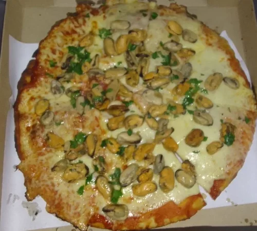 Pizzeta Mejillones