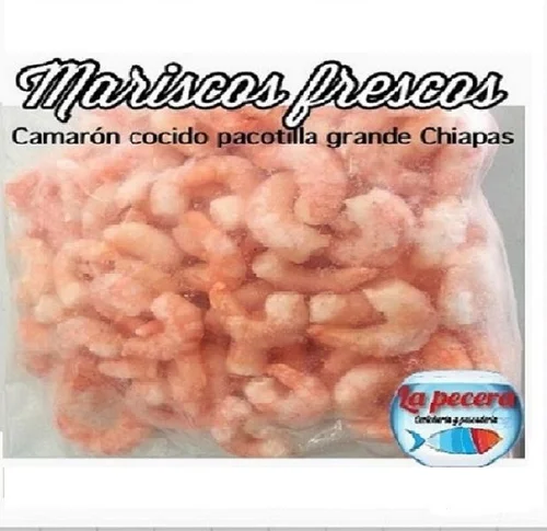 Camarón Cocido Pacotilla Chiapas Grande