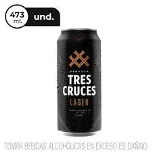 Cerveza Tres cruces negra
