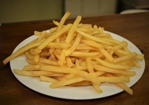 Porción de papas fritas