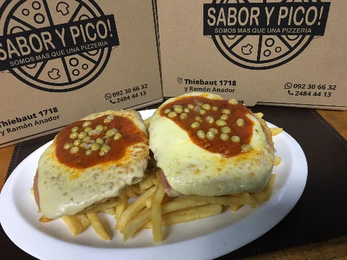 Milanesa napolitana para dos