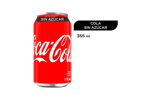 Coca-Cola Sin Azúcar Lata