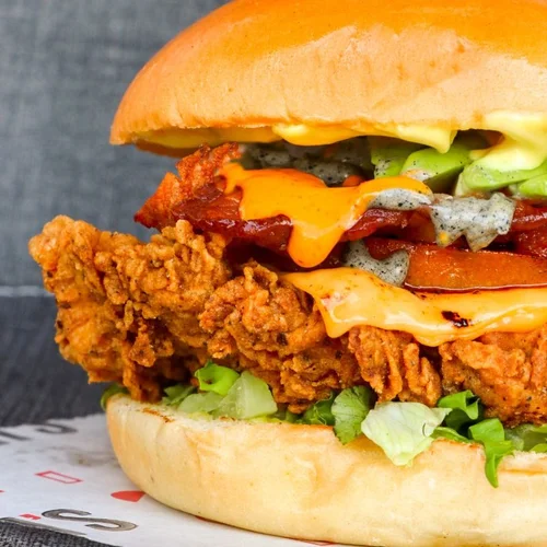 Fried Chicken Burger