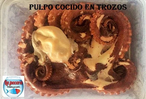 Pulpo Cocido en Trozos