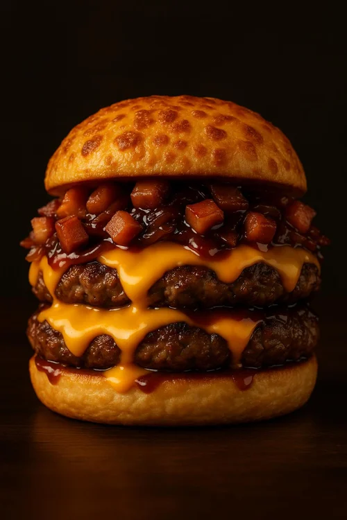 THE BBQ (hamburguesa con fritas)