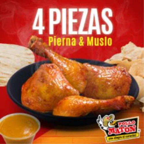 4 piezas