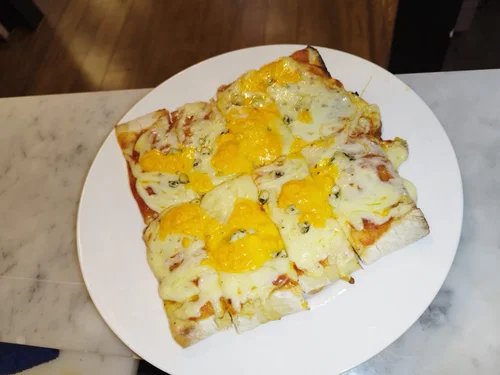 Muzzarella porción con gusto