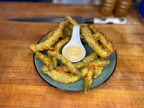 TEMPURA GREEN BEANS