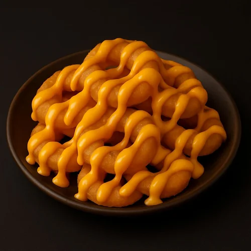 AROS DE CEBOLLA CON CHEDDAR