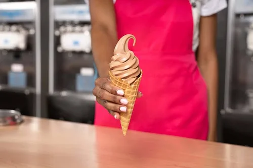 Soft Serve Vainilla/Frambuesa