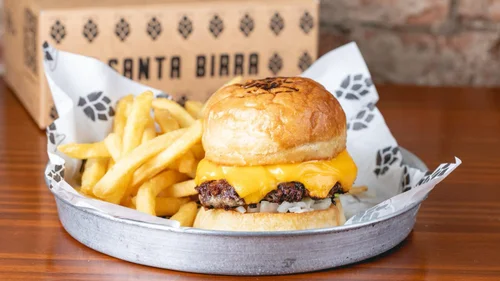 HAMBURGUESA DOUBLE CHEESE