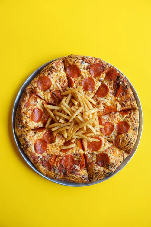 Especial French Fries Pizza