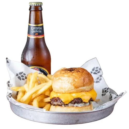 Double Cheese + Estrella 355 ml