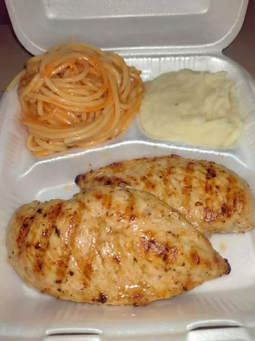 Milanesa de pollo ala plancha