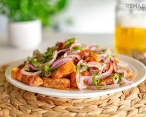 CEVICHE DE TOTOABA CON CHICHARRÓN - La Madalena San Pedro Garza Garcia